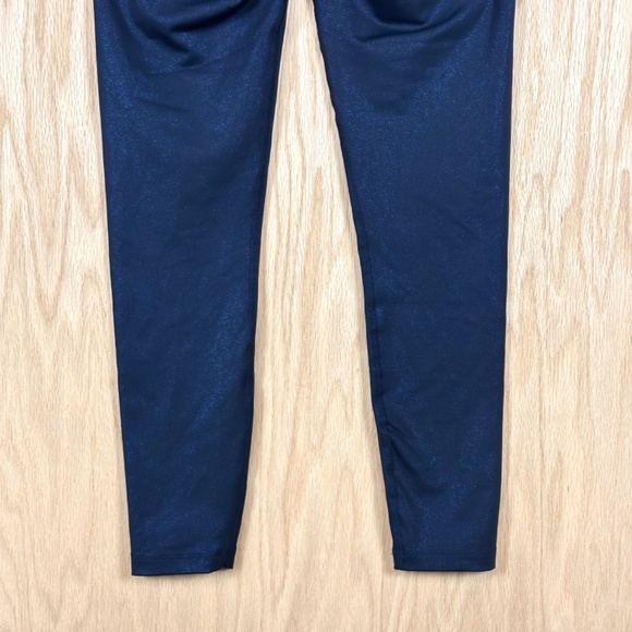 Beyond Yoga Twinkle High Waisted 7/8 Yoga Leggings in Nocturnal Navy Twinkle S - Picture 9 of 11